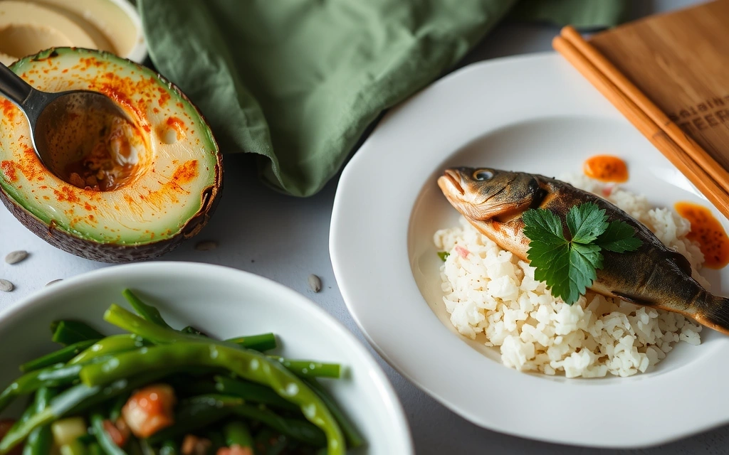 Paleo-adapted Indonesian dishes using traditional spices and natural ingredients