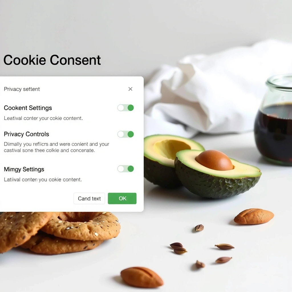 Privacy settings interface showing cookie preferences