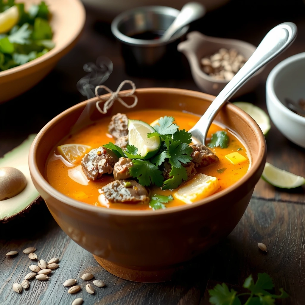 Paleo Rendang with tender beef and aromatic spices